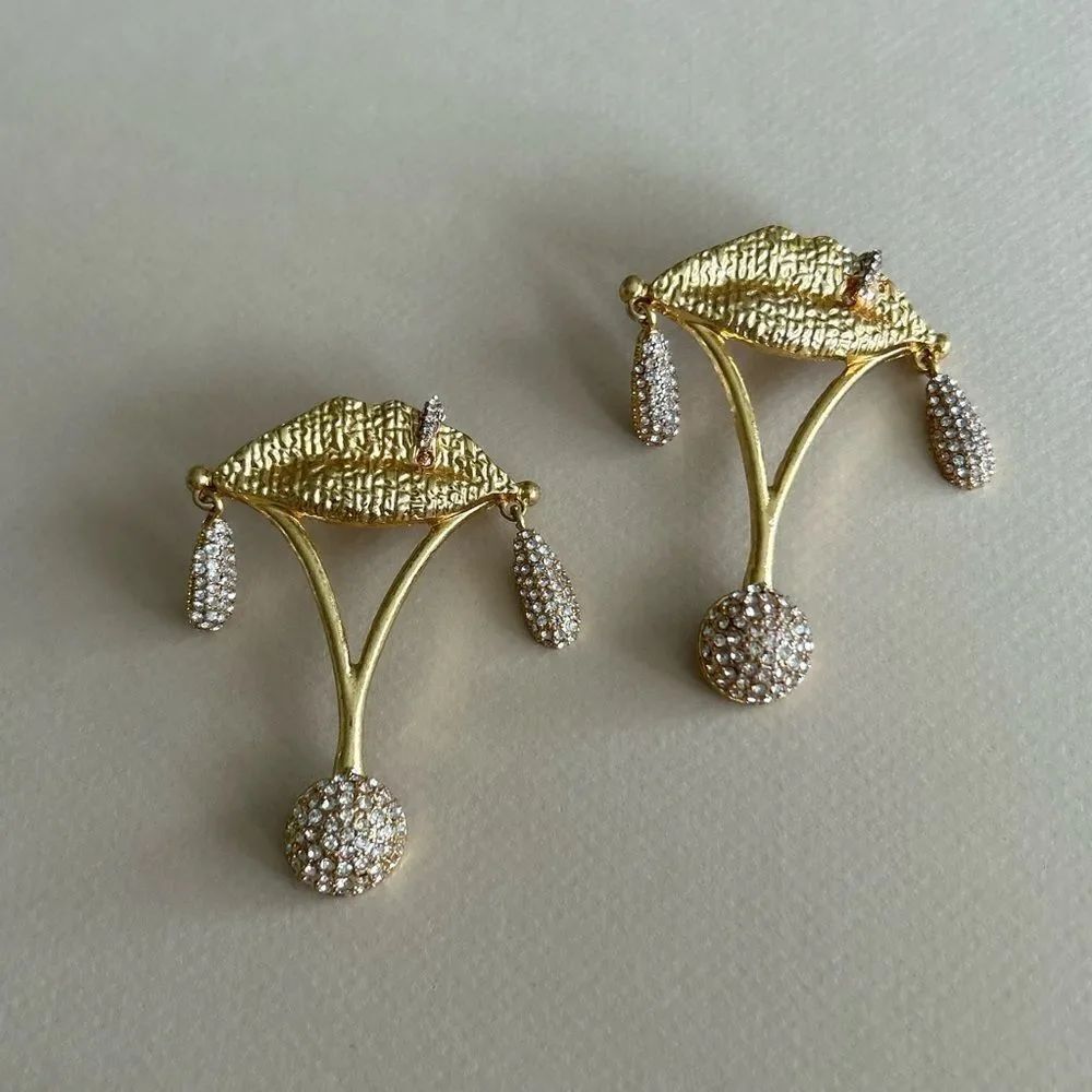 Vintage dangle Earrings #1884